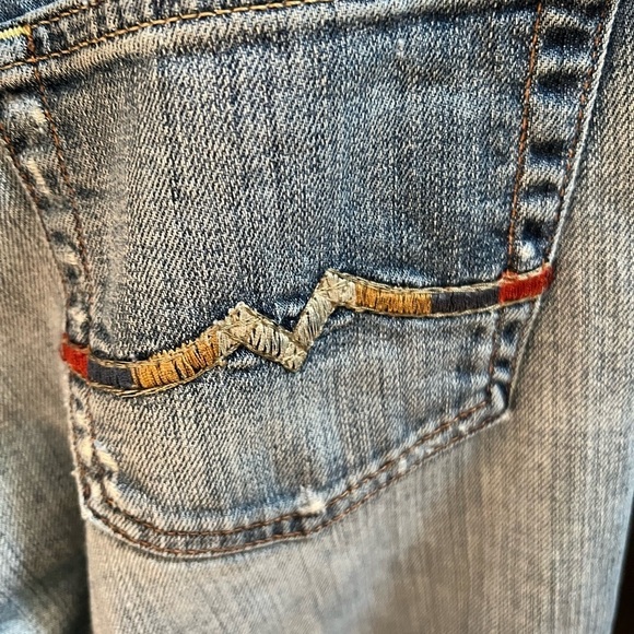 Lucky Brand Boho Embroidered Jeans - Picture 5 of 7